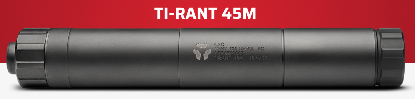 Advanced Armament TiRANT .45. **NFA Item**