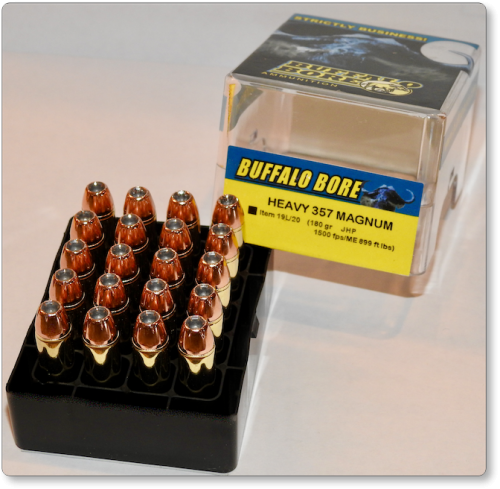 Buffalo Bore HEAVY 357 MAG Pistol and Handgun Ammo