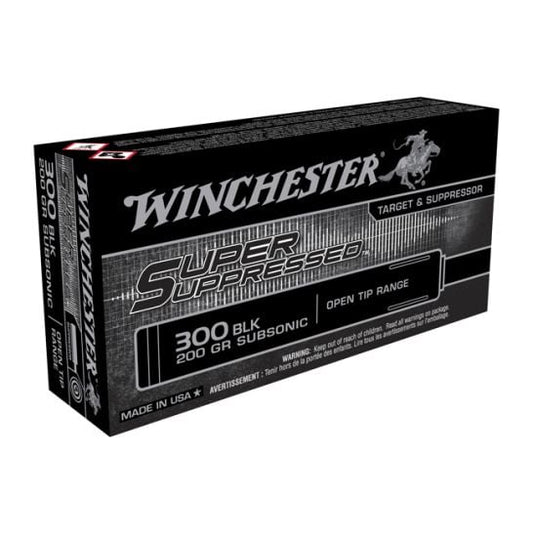 Winchester .300 BLK, 200 Grain SubSonic