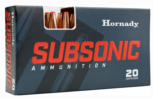 HORNADY SUBSONIC 300 BLK 190GR SUB-X