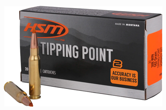 HSM TIPPING POINT 2 308 WIN 165 GRAIN SST
