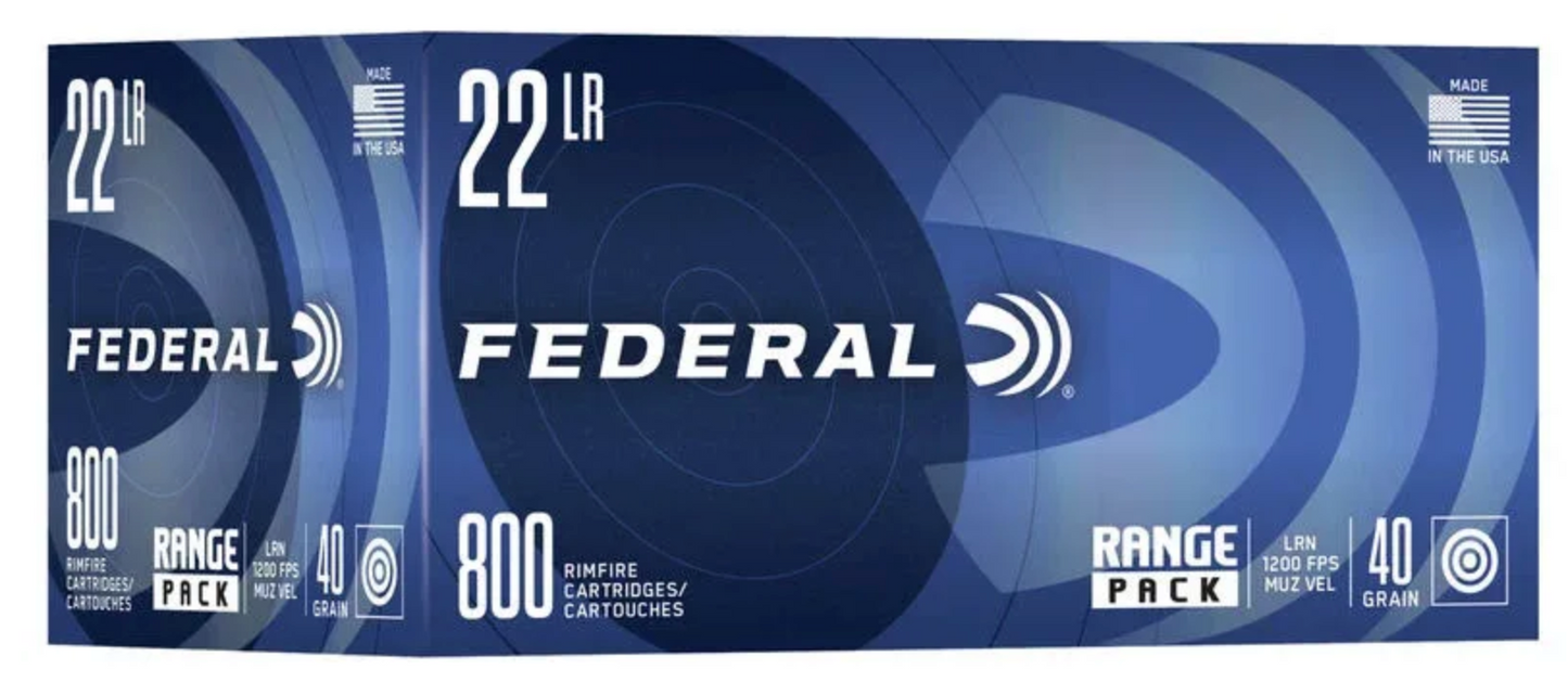 FEDERAL RANGE PACK 22 LR 40GR LRN