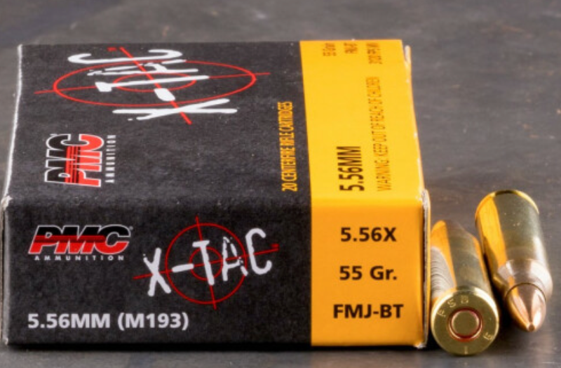 1000rds – 5.56x45 PMC X-TAC 55gr. FMJBT Ammo