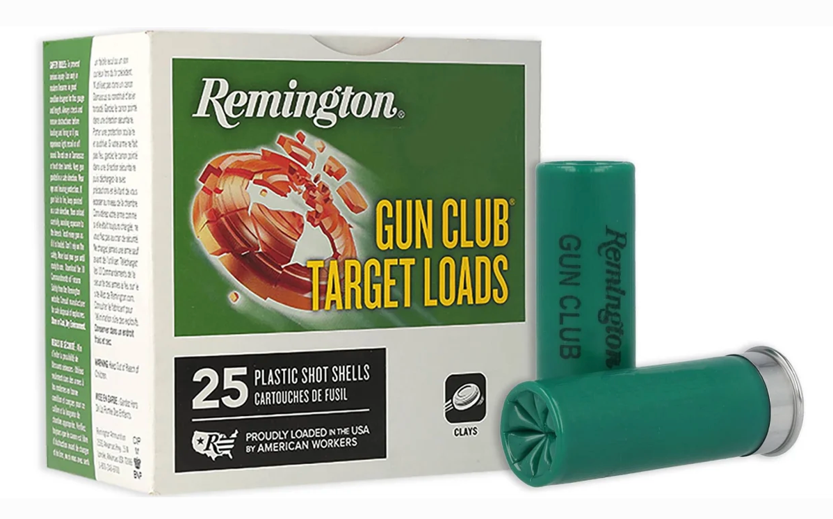 REMINGTON GUN CLUB 12 GAUGE 2.75" 1.125-8