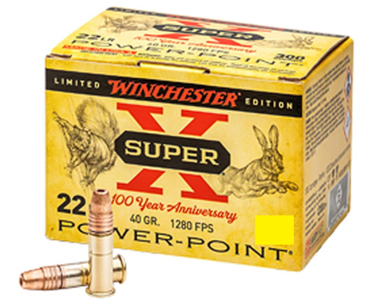 Winchester Super-X Power Point .22LR 40gr. 222rd Box