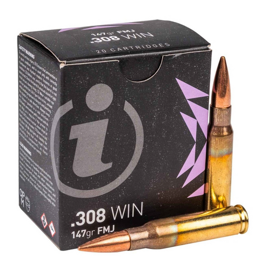 IGMAN .308 WINCHESTER 147GR FMJ 20RDS