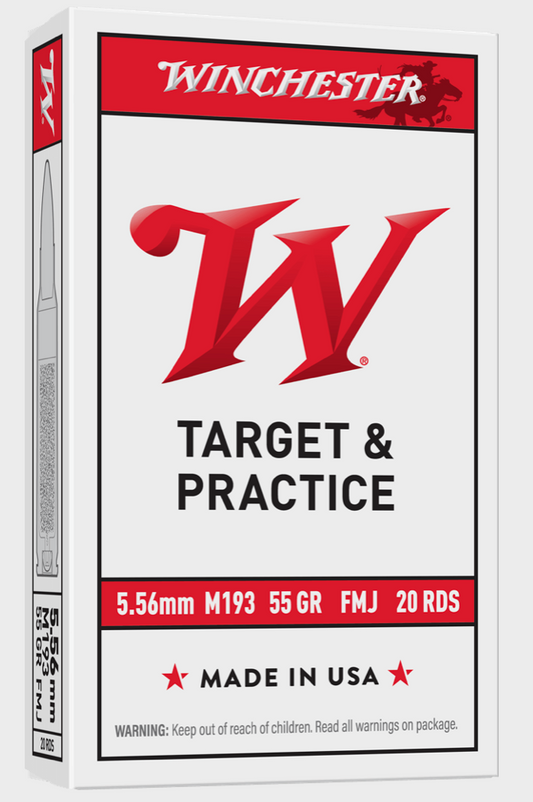 5.56mm, M193, FMJ, 55 Grain